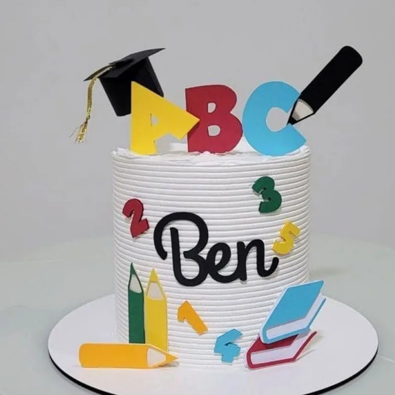 ABC Graduation Cake - image 2
