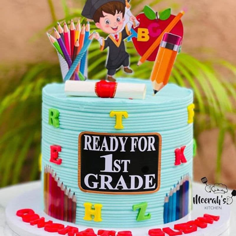 ABC Graduation Cake - VapeSoko