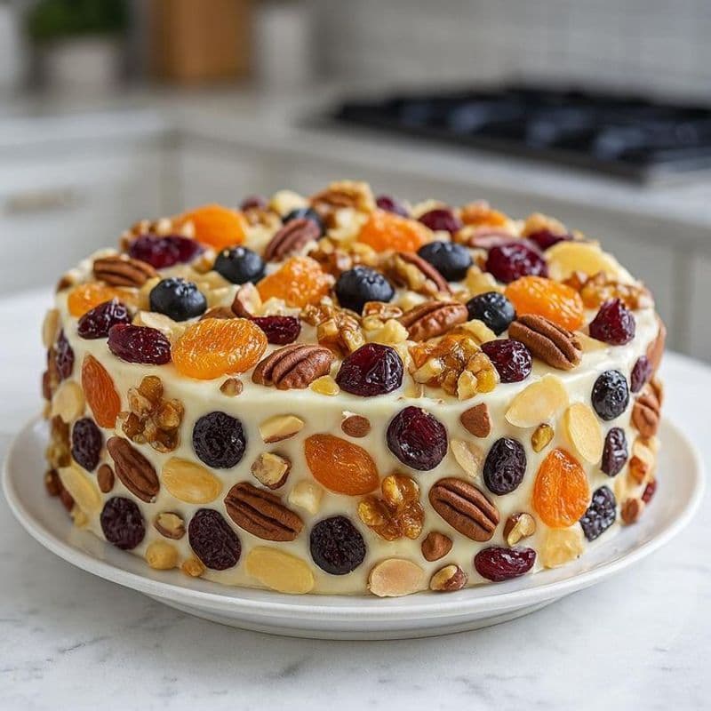 Gluten-Free Fruit Cake - Pearlcakenbake