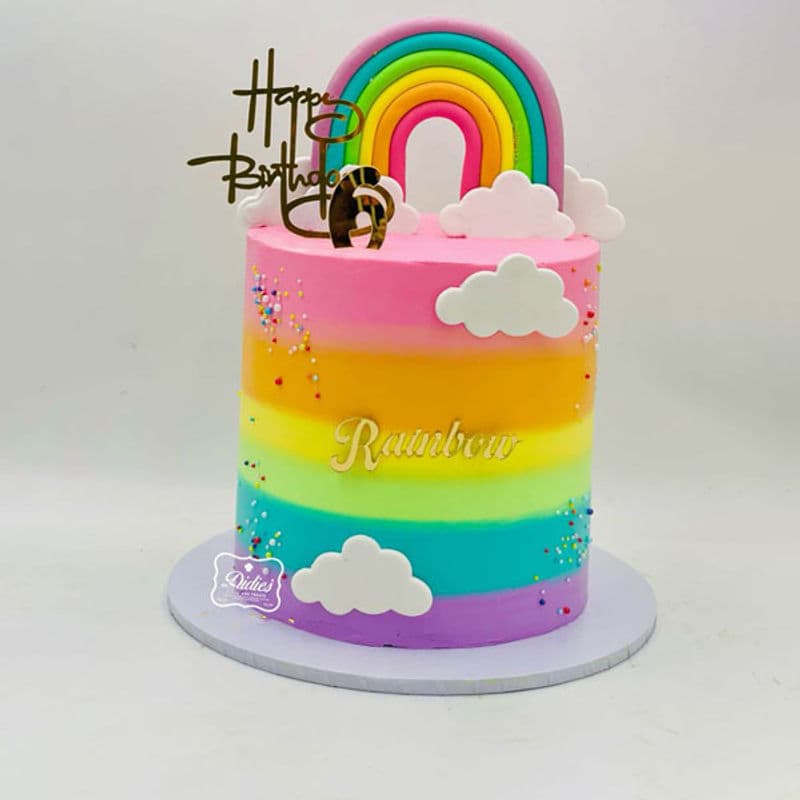 Rainbow Layer Cake - VapeSoko