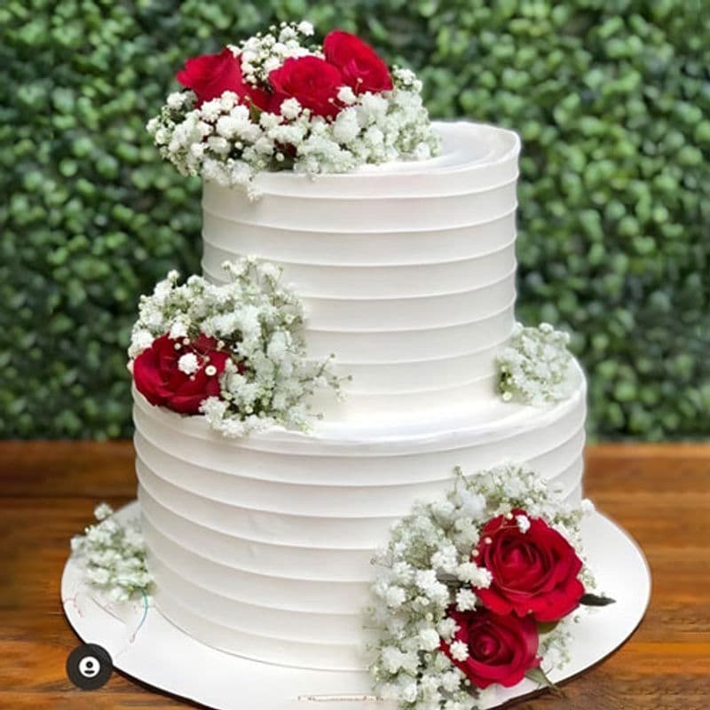 Red Blossom White Cake - VapeSoko