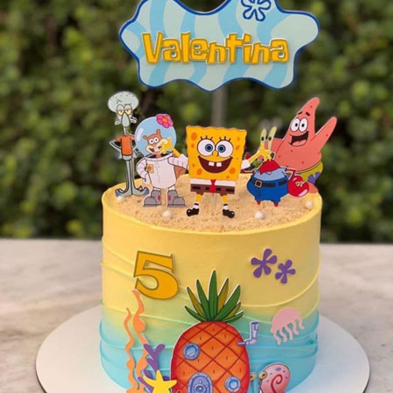 SpongeBob Birthday Cake - VapeSoko