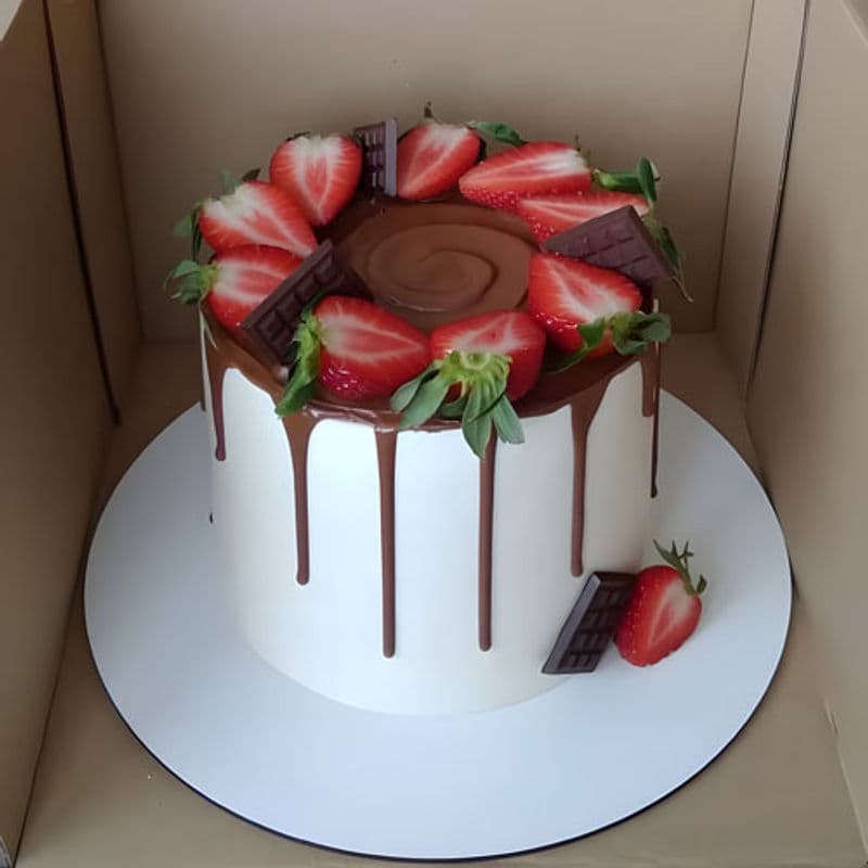 Strawberry Drip Cake - VapeSoko