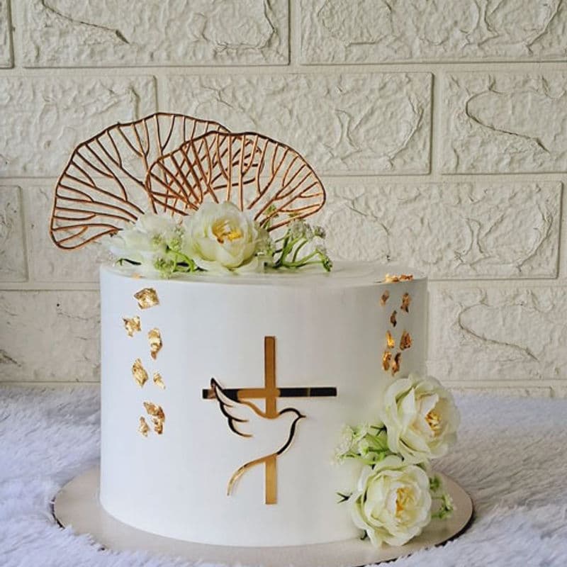 Unisex Baptism Cake - VapeSoko