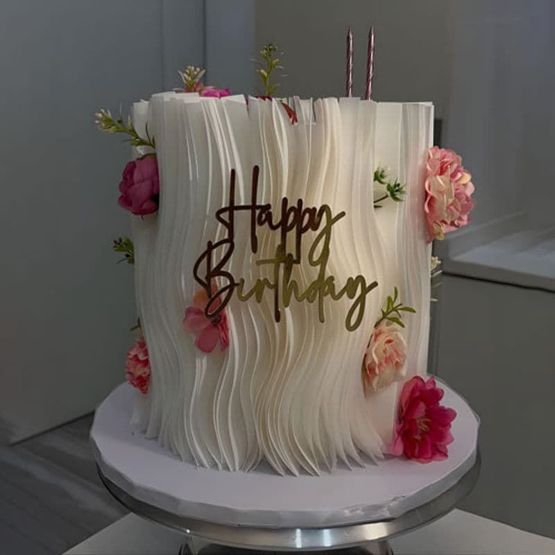 Wafer Wave Garden Cake - VapeSoko