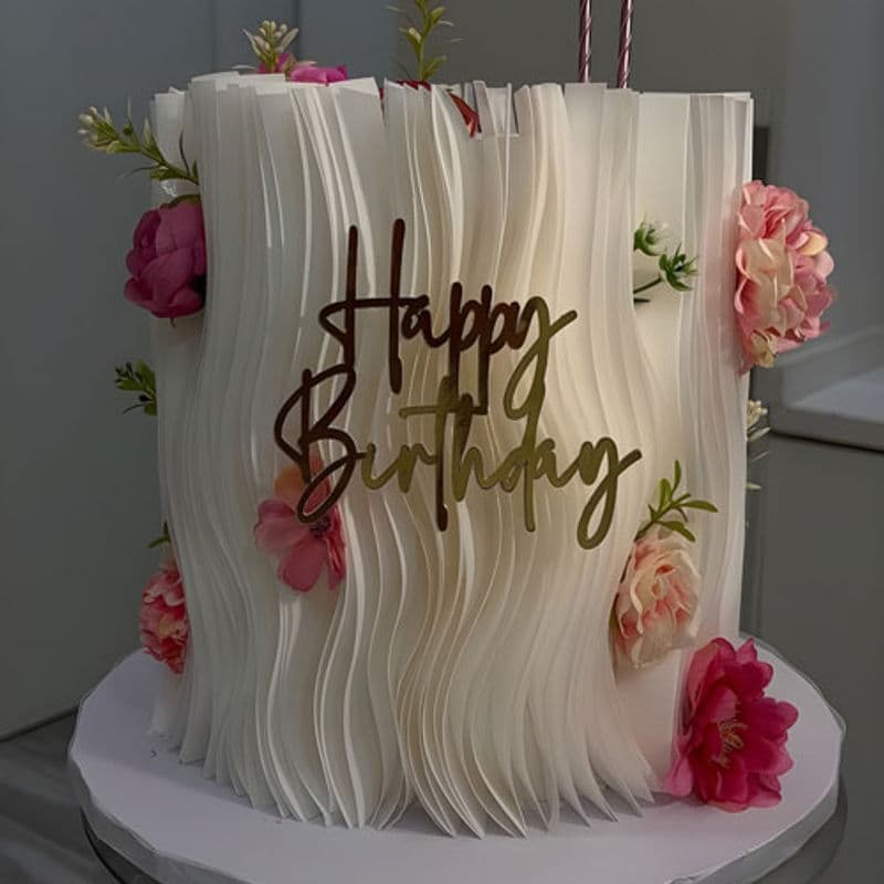 Wafer Wave Garden Cake - VapeSoko